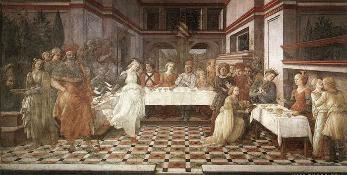 Fra Filippo Lippi Herod-s Banquet Germany oil painting art